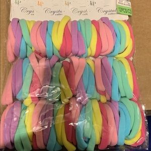Dozen Colorful Hair Ties